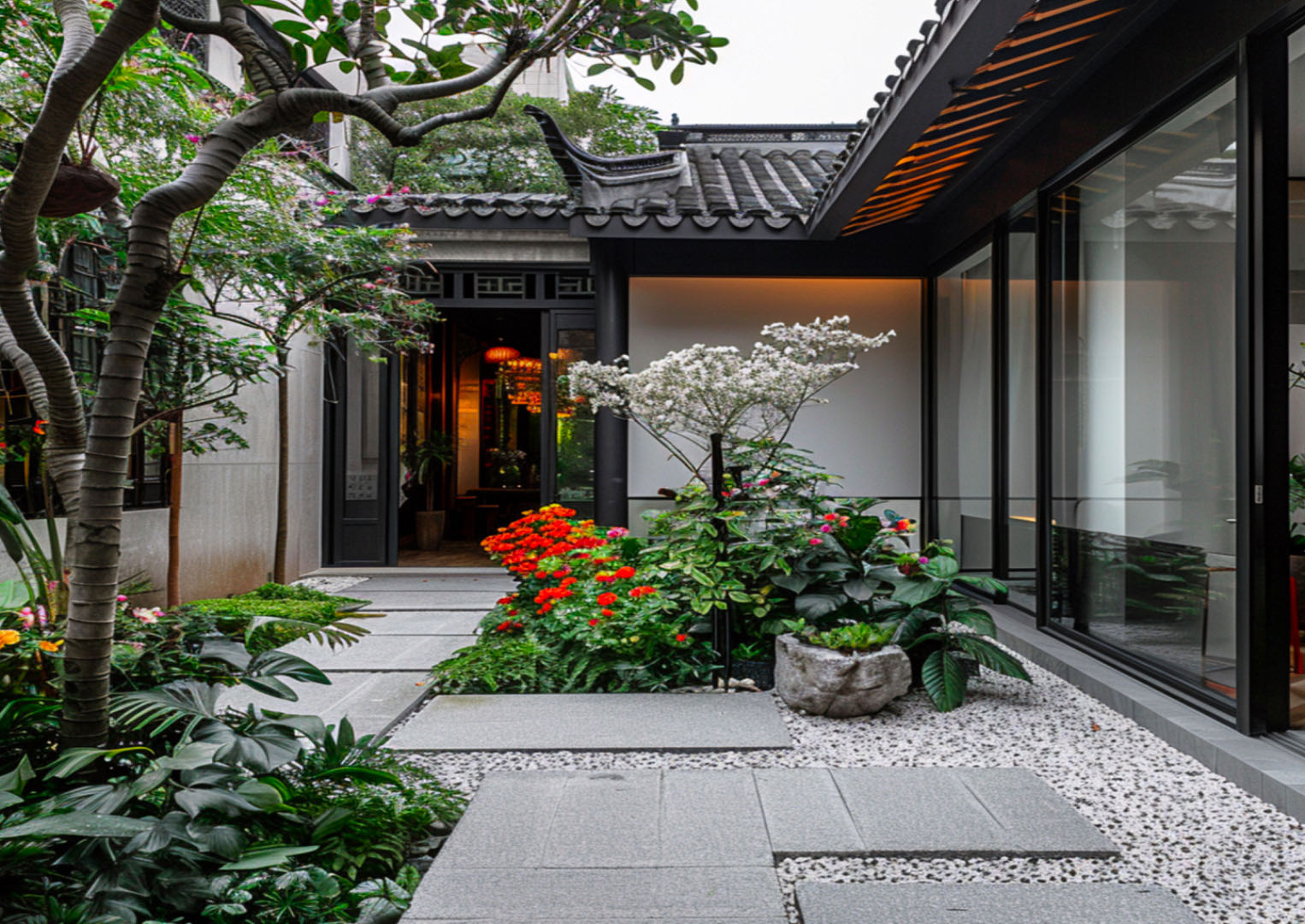 别墅花园 - 成都亿秀园林景观工程有限公司